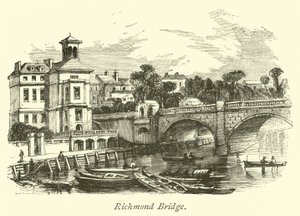 Richmond Bridge by English School