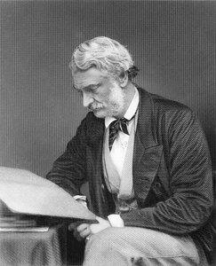 Right Honourable Lord John Manners, Engraved by G. Cook from a Photograph by S.A. Walker
