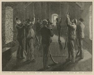 Ringing the First Peal After the Imperial Institute Was Declared Open by Her Majesty