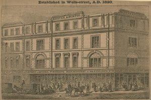 Rippon and Burton, Department Store, Established 1820 by English School