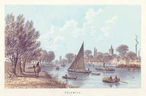 River Thames: Chiswick by English School
