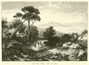 Road Near Massa, View of Capri by English School