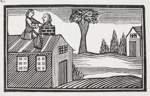 Robbing the house of its bacon (illustration) by English School