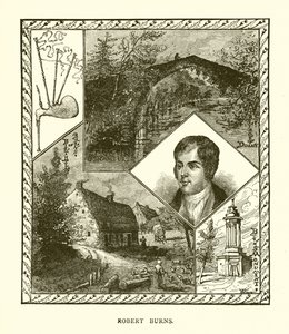 Robert Burns by English School