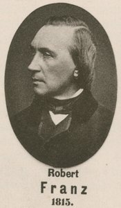 Robert Franz (engraving) by English School