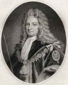Robert Harley, engraved by Maddox, illustration from 