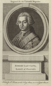 Robert Lord Clive, Baron of Plassey by English School