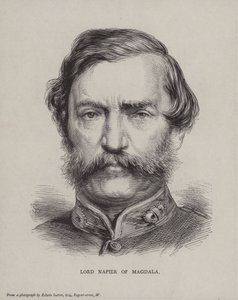 Robert Napier, 1st Baron Napier of Magdala, British general by English School