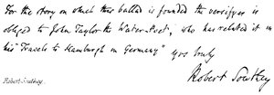 Robert Southey