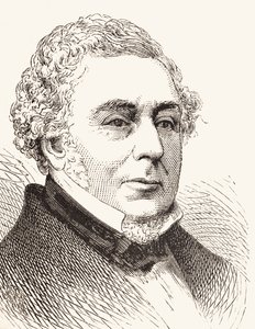 Robert Stephenson, from The National and Domestic History of England by William Hickman Smith Aubrey, published London, c.1890