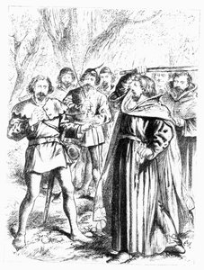 Robin Hood and King Richard I by English School