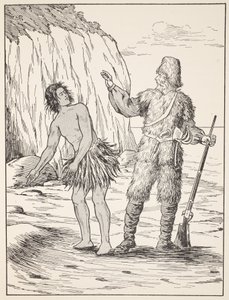 Robinson Crusoe and Friday