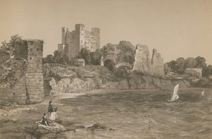 Rochester Castle by English School