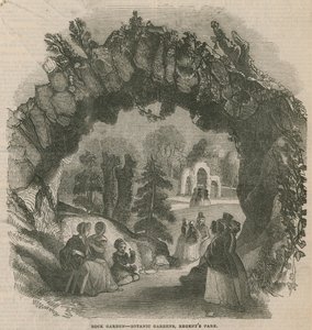 Rock Garden at the Botanic Gardens by English School