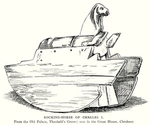 Rocking-Horse of Charles I (engraving)