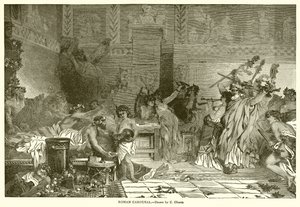 Roman Carousal by English School