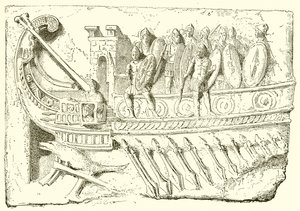 Roman Galley by English School