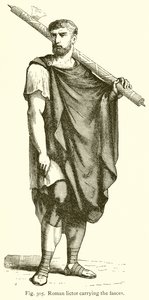 Roman Lictor carrying the Fasces