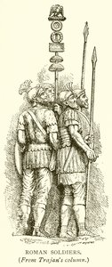 Roman Soldiers by English School