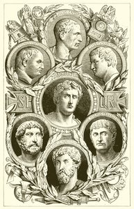 Roman Emperors by English School