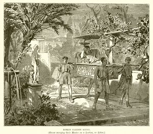 Roman Garden Scene
