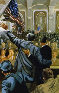 Roosevelt was again elected President in 1940 by English School