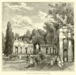 Rotunda of Hercules on Isola Bella by English School
