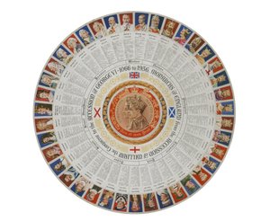 Roundel Showing the Monarchs of England from 1066 to 1936