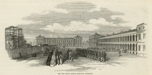 Royal Marine Barracks in Woolwich by English School