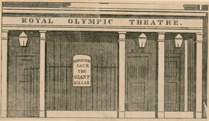 Royal Olympic Theatre, London by English School