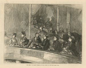 Royal Party at the Royal Albert Hall