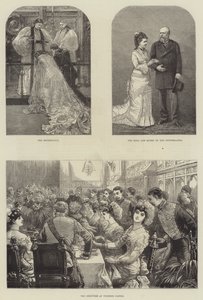 Royal Wedding of Prince Leopold and Princess Helena by English School
