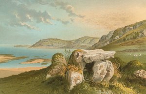 Rozel Bay and Druidical Remains--Jersey