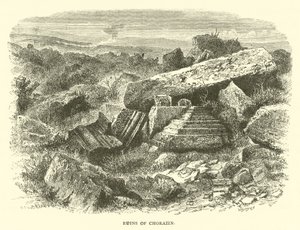 Ruins of Chorazin by English School
