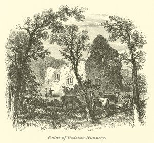 Ruins of Godstow Nunnery by English School