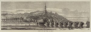 Ruins of St Cloud, from the River
