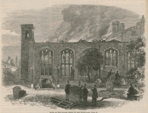 Ruins of the Chapel Royal in the Savoy