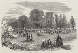 Rural Fete at Ham, and Presentation of a Testimonial to the Reverend Mr Brown by English School