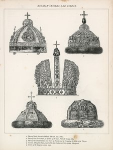Russian Crowns and Tiaras by English School
