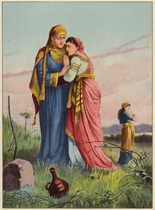 Ruth and Naomi by English School