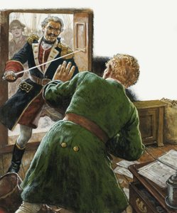 Sailor with Sword by English School