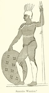 Samnite Warrior by English School