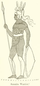 Samnite Warrior by English School