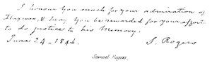 Samuel Rogers by English School