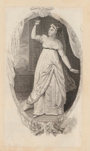Sarah Siddons, Actress, as Euphrasia by English School