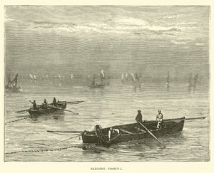 Sardine Fishing by English School