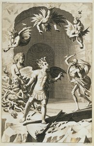 Satan and his demons, from 
