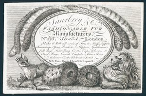 Saubry & Co, fashionable fur manufacturers by English School