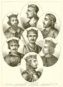 Saxon and Norman Kings by English School