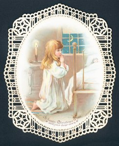 Saying prayers at bedtime